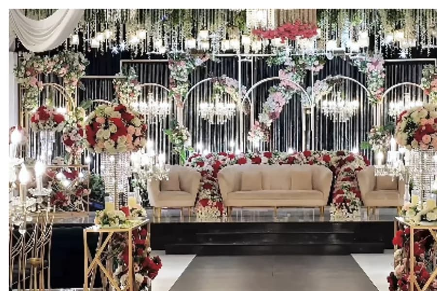 Grand Stage — Wedding at Akacia Banquet