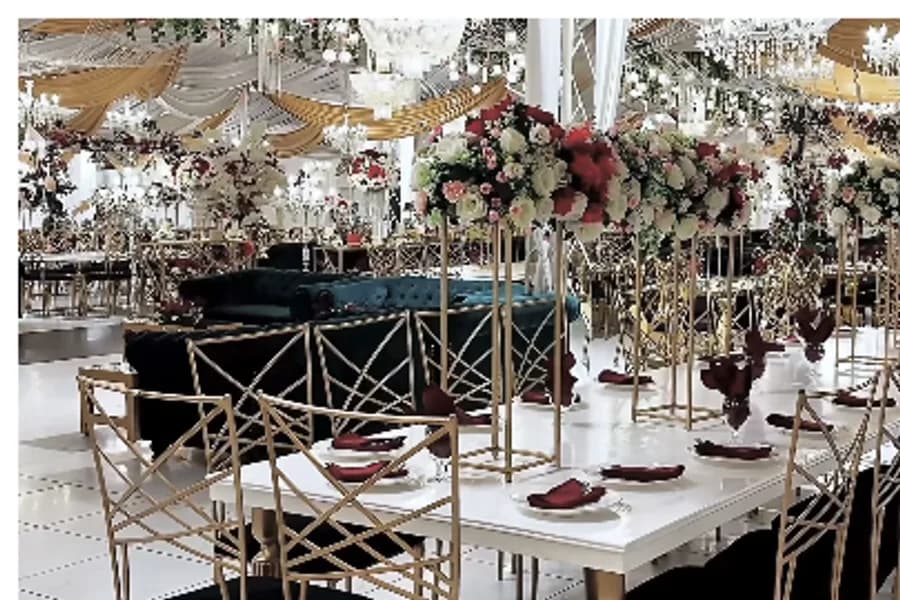 Reception Table — Wedding at Akacia Banquet